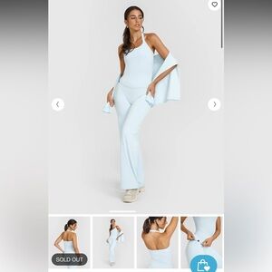 oner active top and straight leg bottoms color cloud